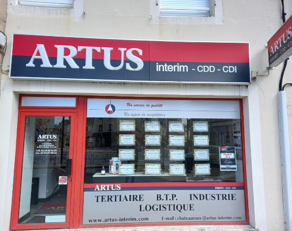 Agence interim Châteauroux - ARTUS